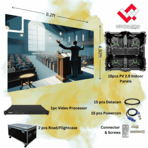 Led Wall Package for Church